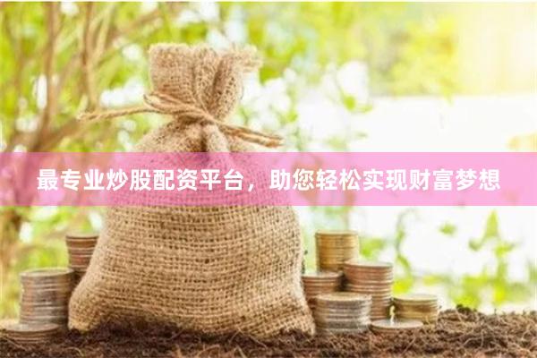 最专业炒股配资平台，助您轻松实现财富梦想